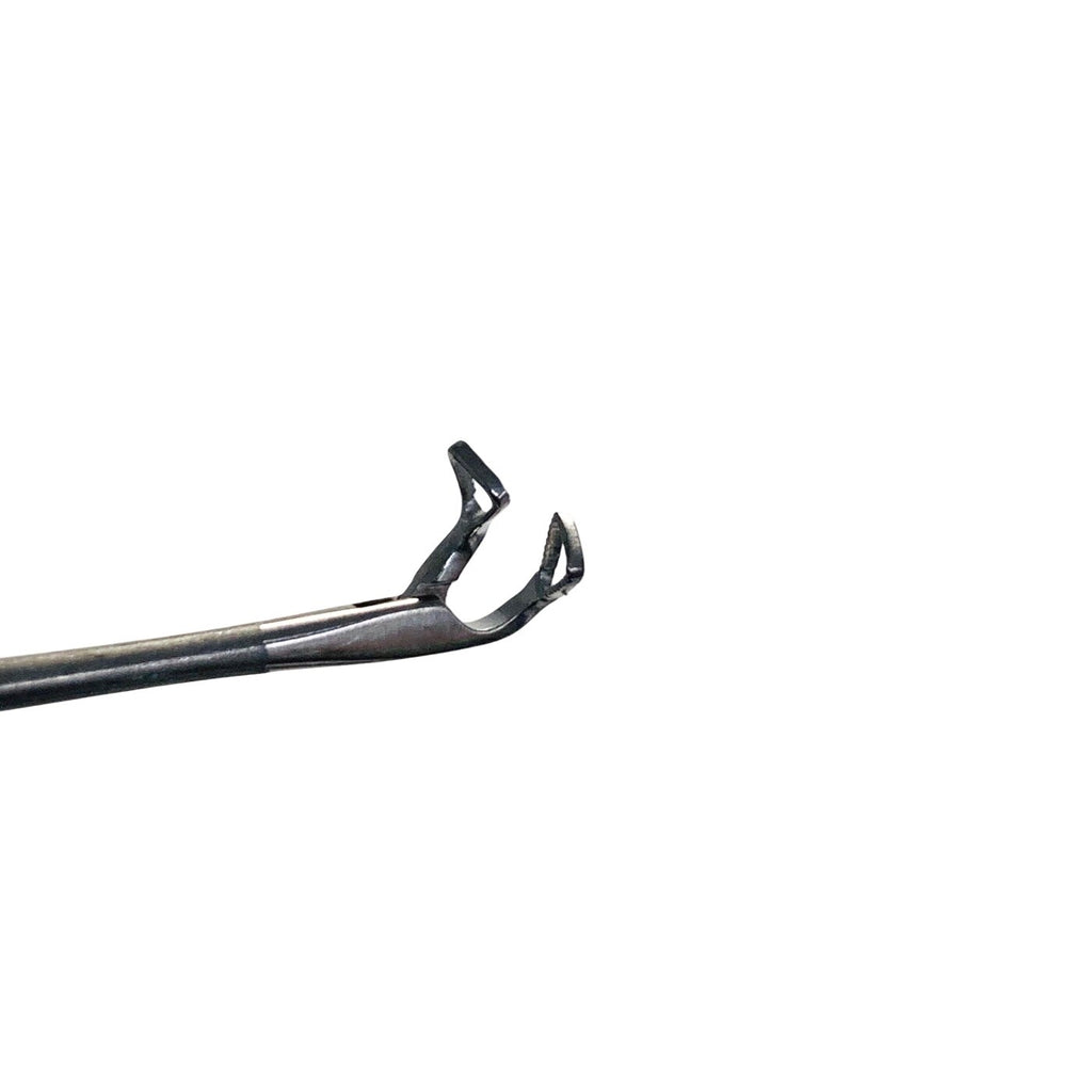 Karl Storz REF 8593GK, LARYNGEAL ALLIGATOR FORCEPS, CURVED UP RIGHT
