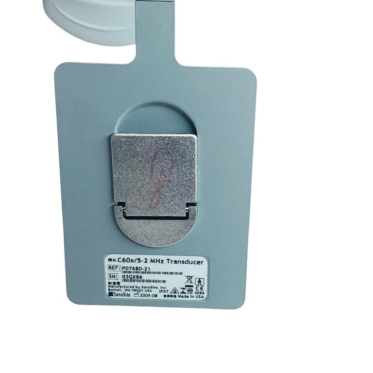 SonoSite Ref P07680-41, C60X/5-2 MHZ TRANSDUCER AS IS