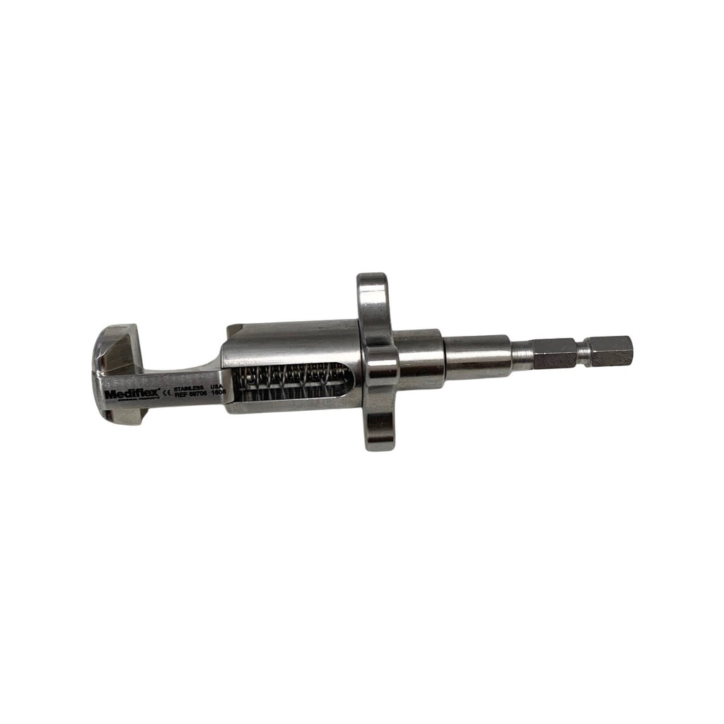 Mediflex 69706 Stainless Steel Adjustable Holding Tip Hex Fitting Surgical Clamp