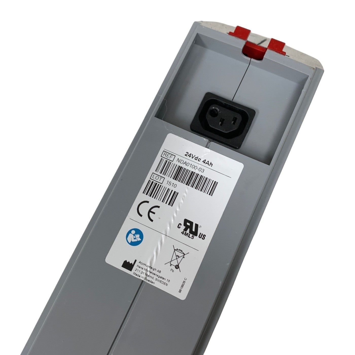 ARJOHUNTLEIGH REF NDA0100-03, 24Vdc 4Ah PATIENT LIFT BATTERY, 24VOLTS