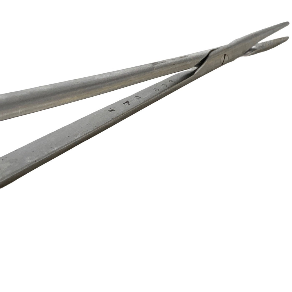 Scanlan 6006-120 Jacobson Micro Needle Holder Round Handle Diamond Dust 8" 20cm