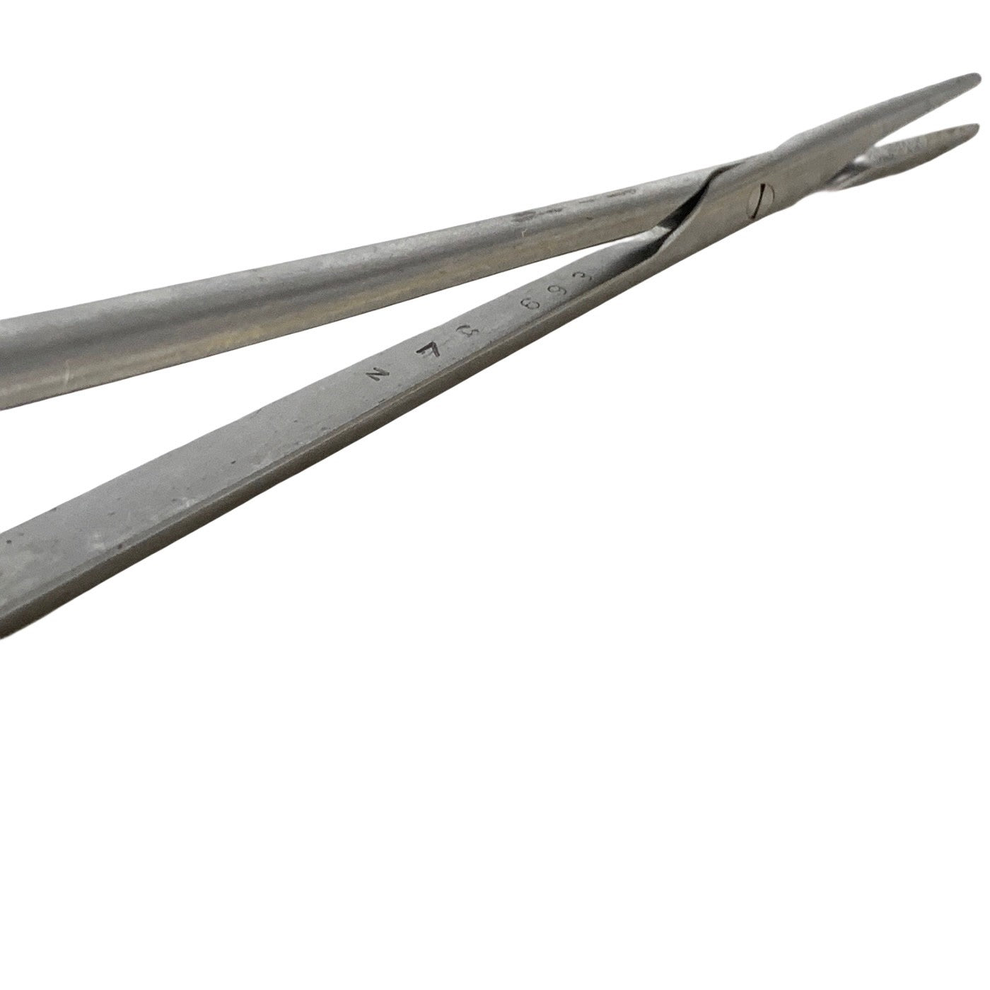 Scanlan 6006-120 Jacobson Micro Needle Holder Round Handle Diamond Dust 8" 20cm