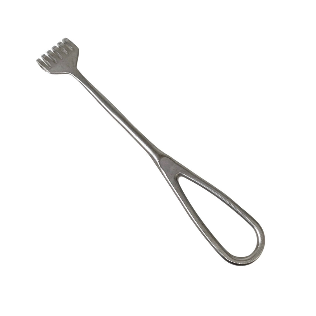 Volkmann Bone Retractor 6-Prong Sharp Surgical Orthopedic Rake Handheld Tool 8"