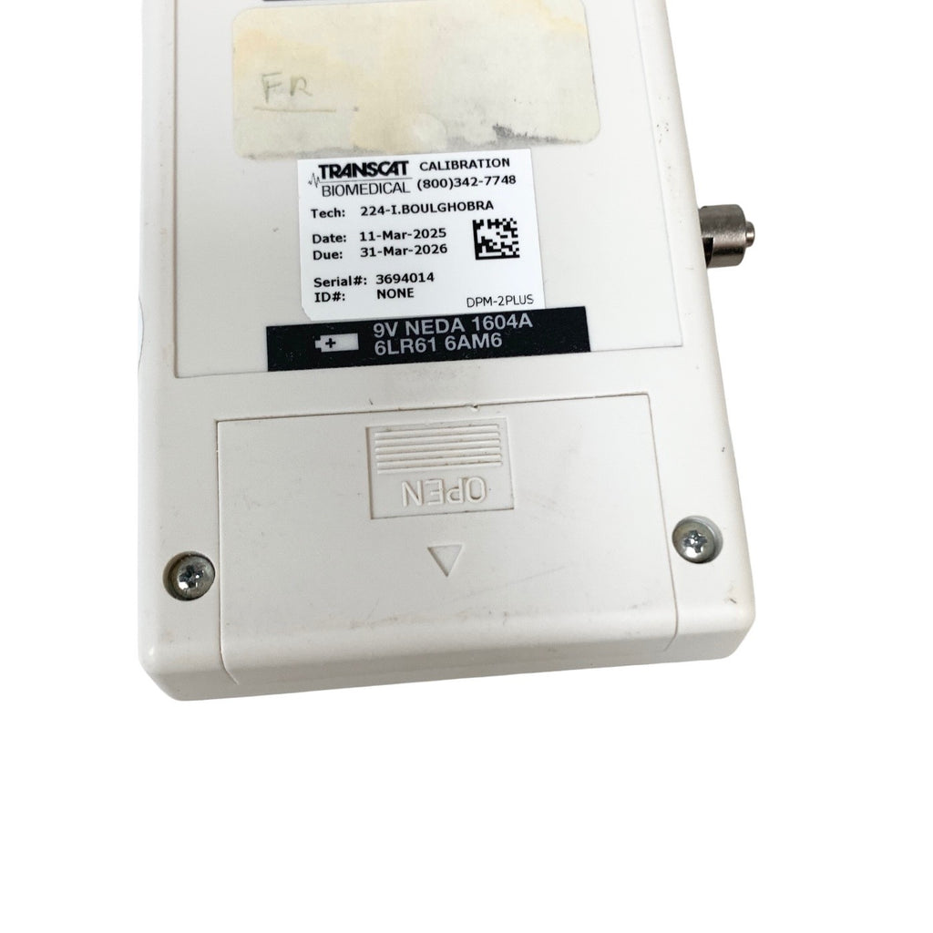 Fluke Biomedical DPM2Plus Universal Pressure Meter Tester Digital Gauge DPM2 Plu