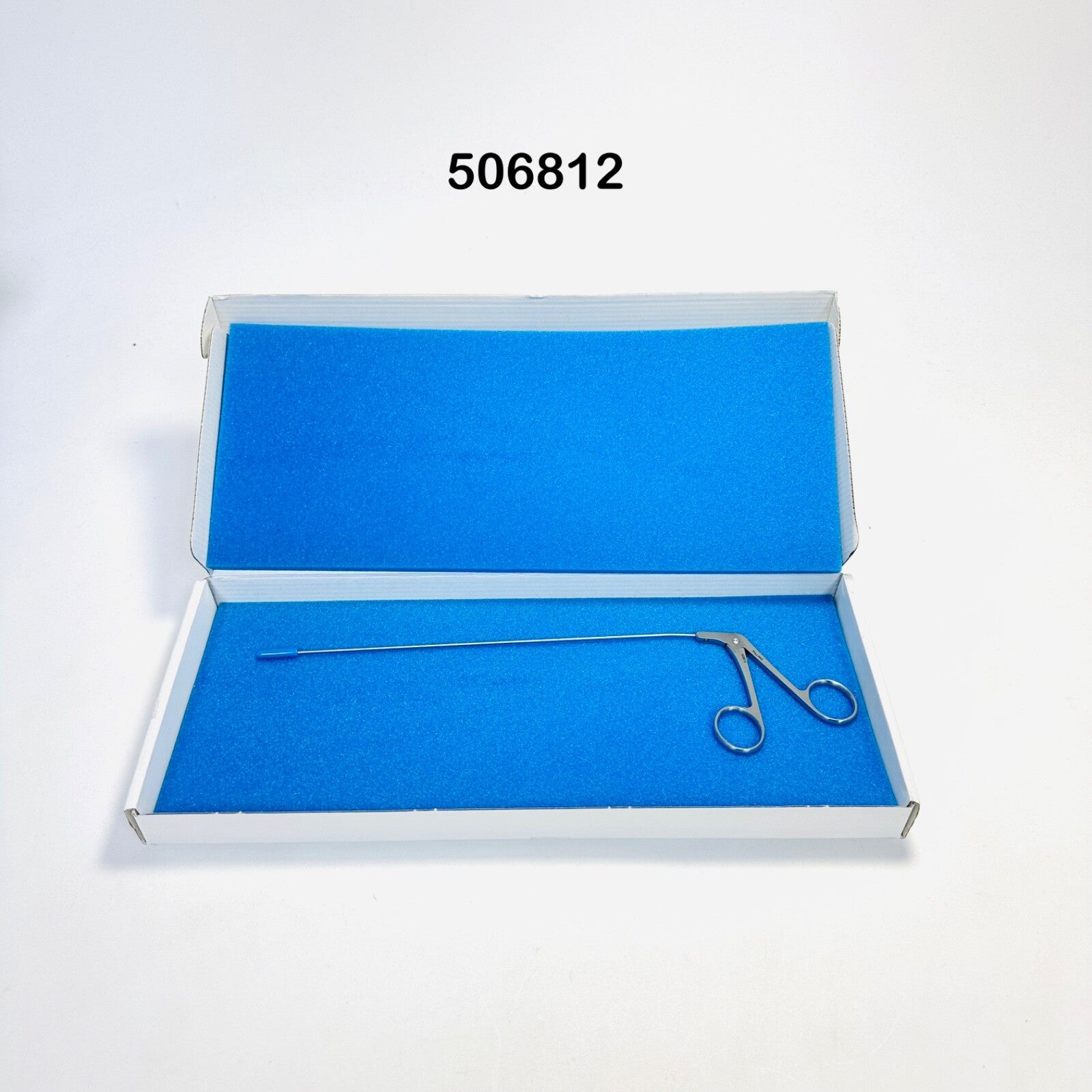 PILLING 506812 Feder-Ossoff Micro-Laryngeal Scissors Straight, Vertical, 9"