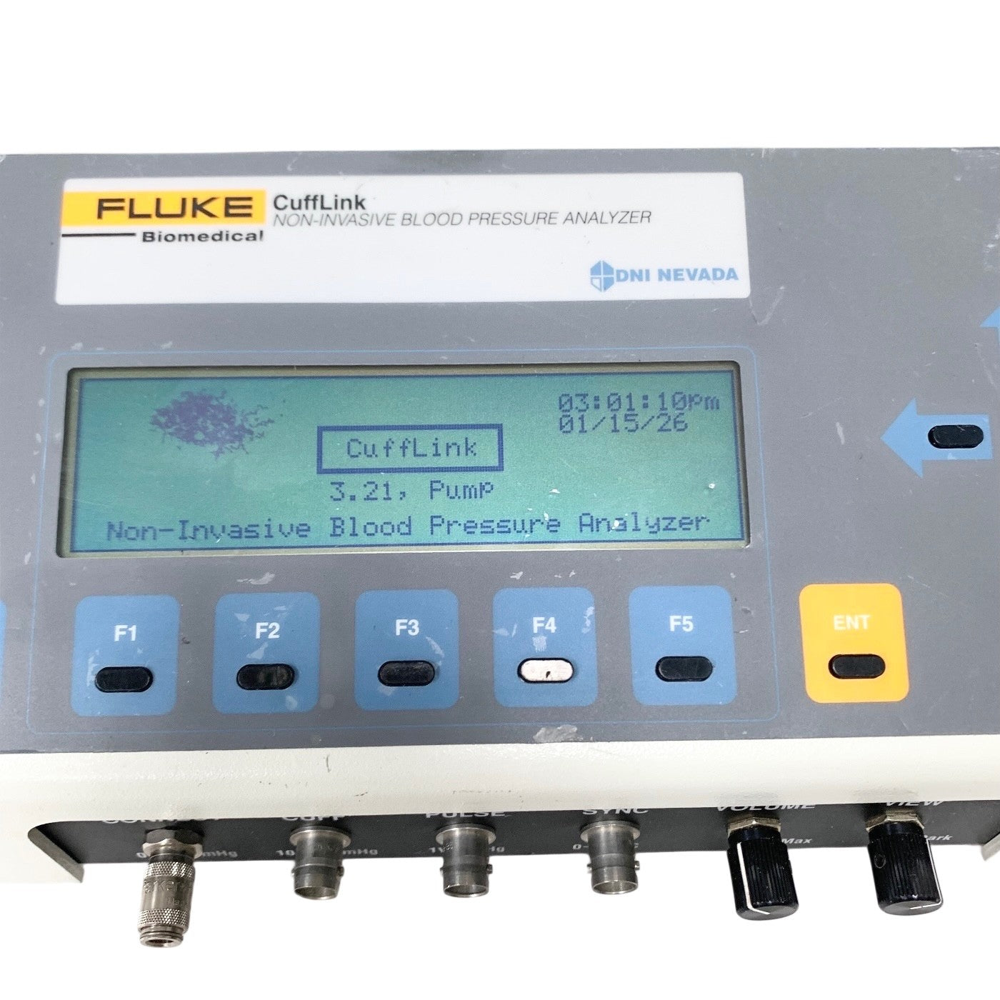 Fluke Biomedical CuffLink NIBP Non-Invasive Blood Pressure Analyzer Tester