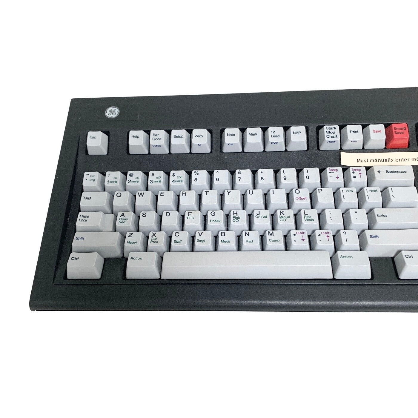 GE REF 2054858-001, UNICOMP MEDICAL KEYBOARD