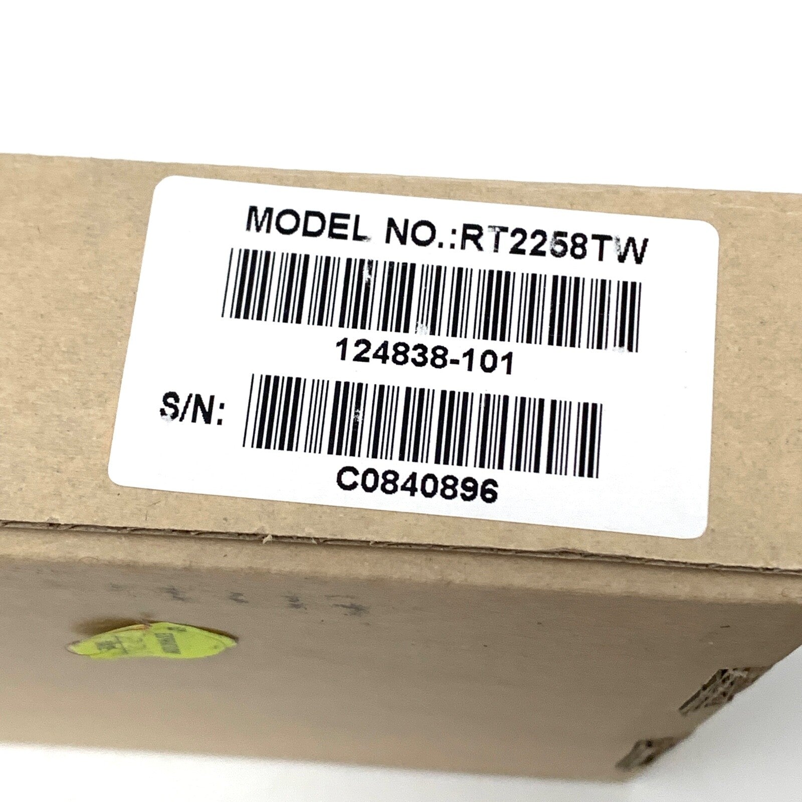 GE REF 124838-101, CT Scan Keyboard, Model RT2258TW