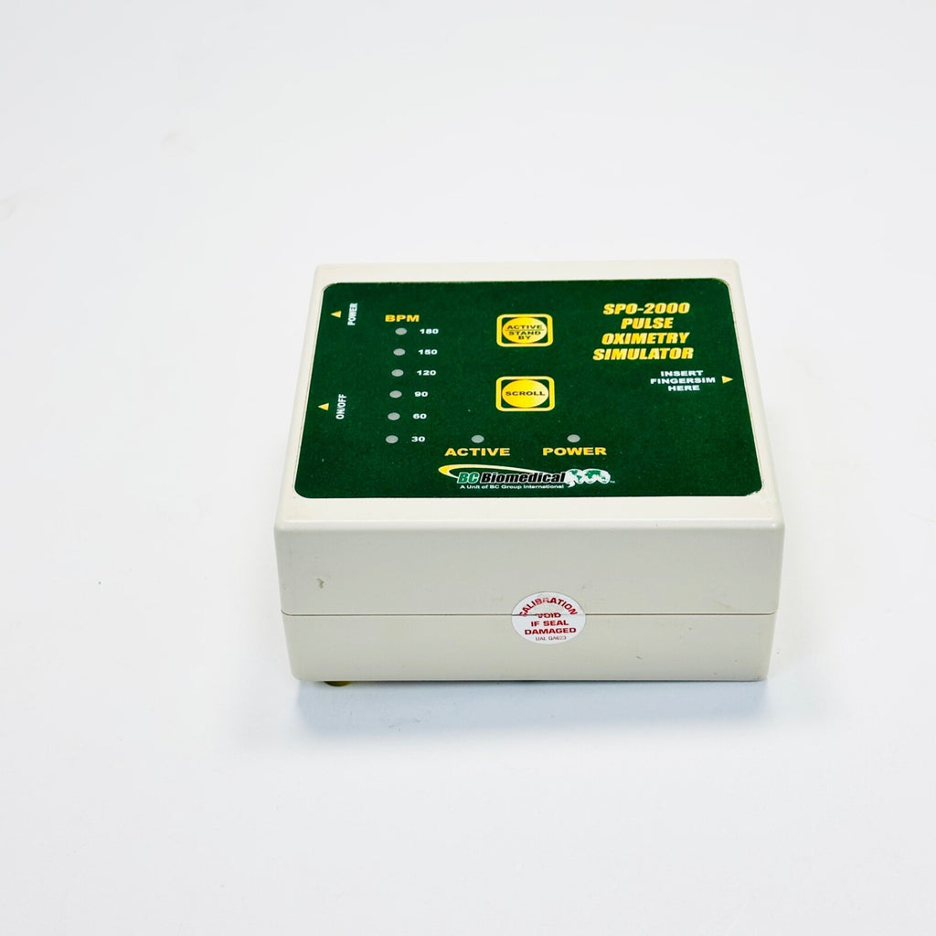 BC Biomedical SPO-2000 Pulse Oximetry Simulator