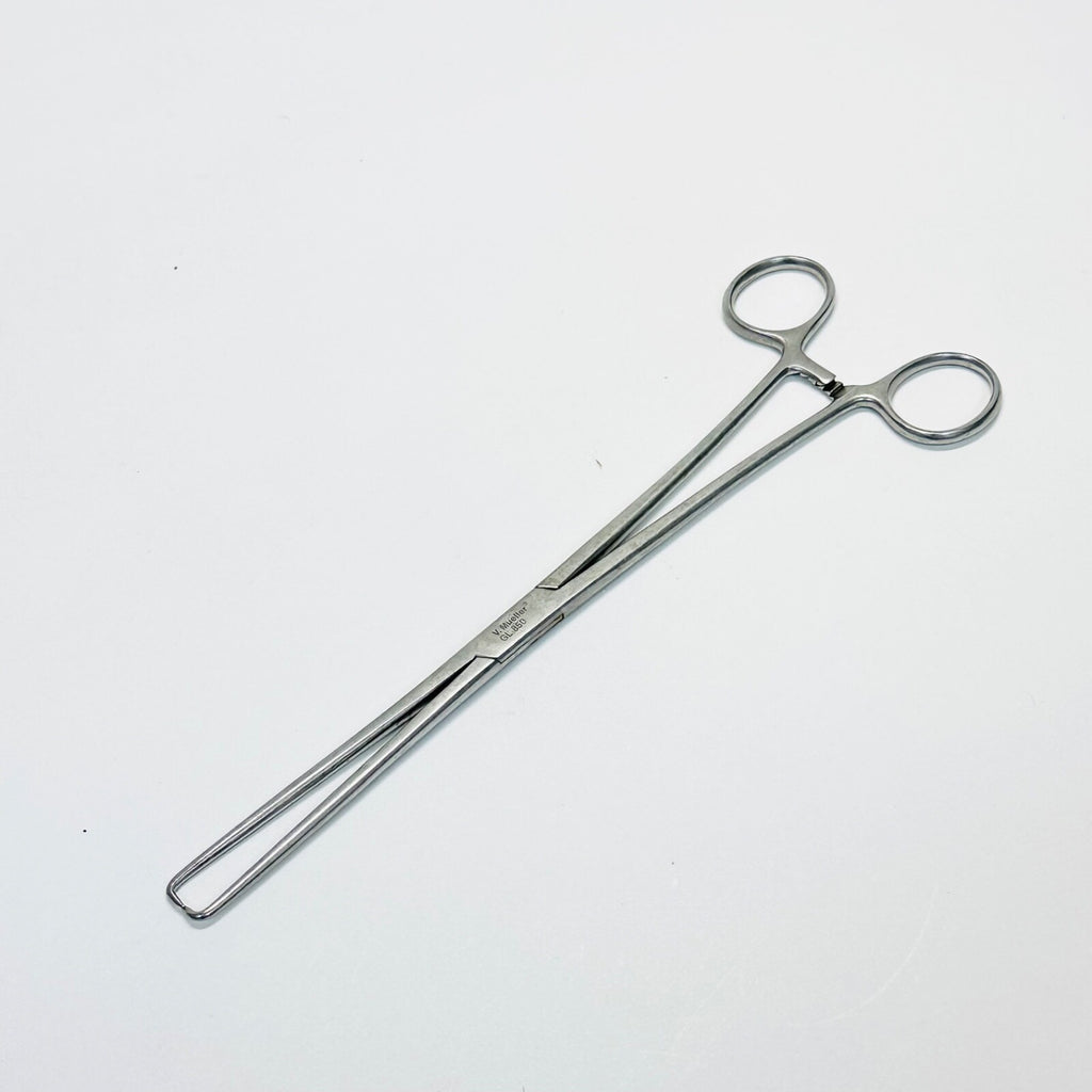 V. MUELLER GL850 Tenaculum Forceps 9-1/2 Inch, Squared 1 X 1 Prongs