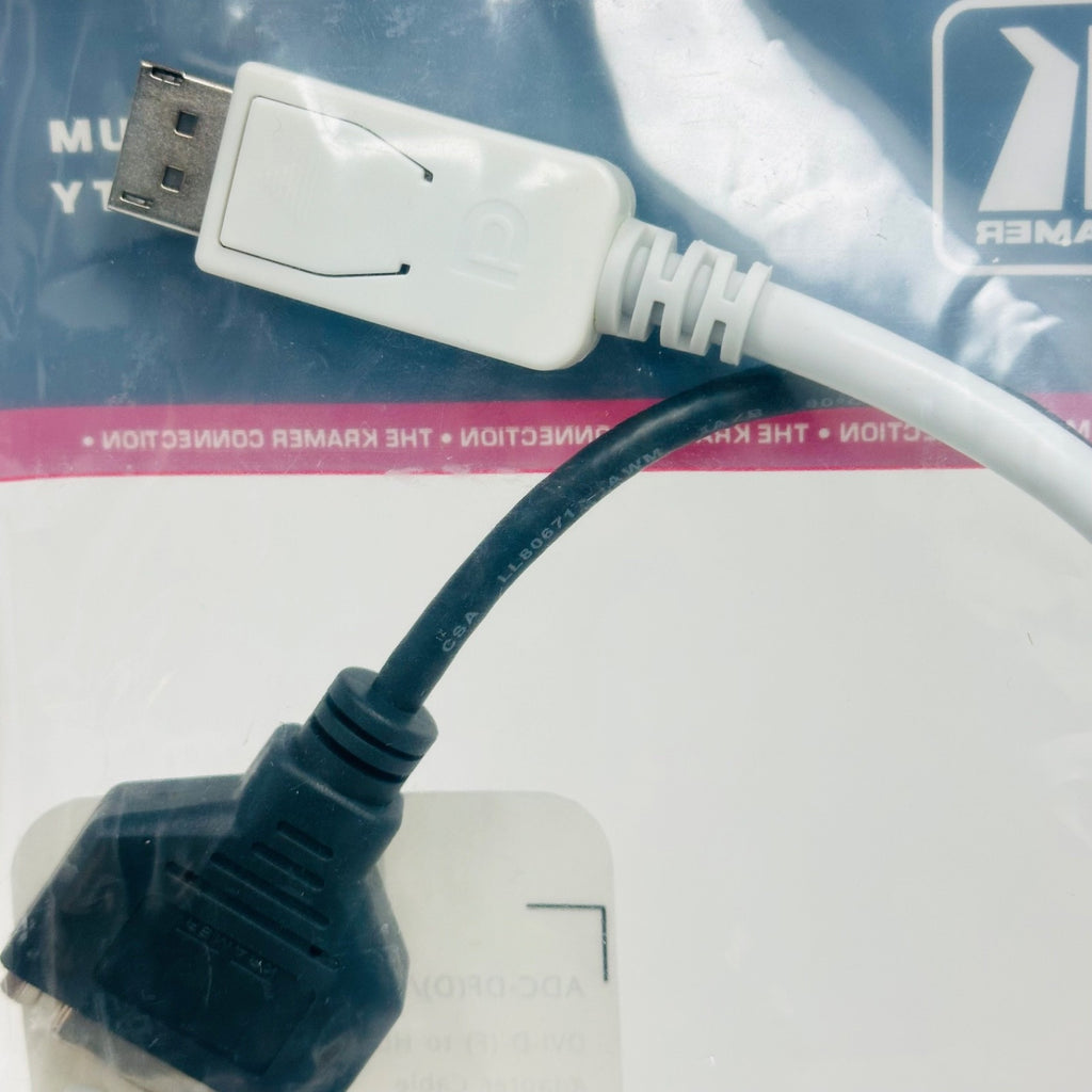 KRAMER 99-9497115 ADC-DF(D)/HM DVI-D (F) to HDMI (M) Adapter Cable 0.5 ft / 0.15