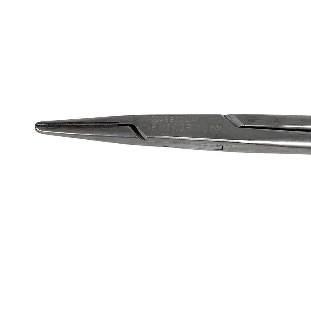 Aesculap BM023R Crile-Wood Needle Holder Gold Handle Tungsten Carbide 6" Surgery