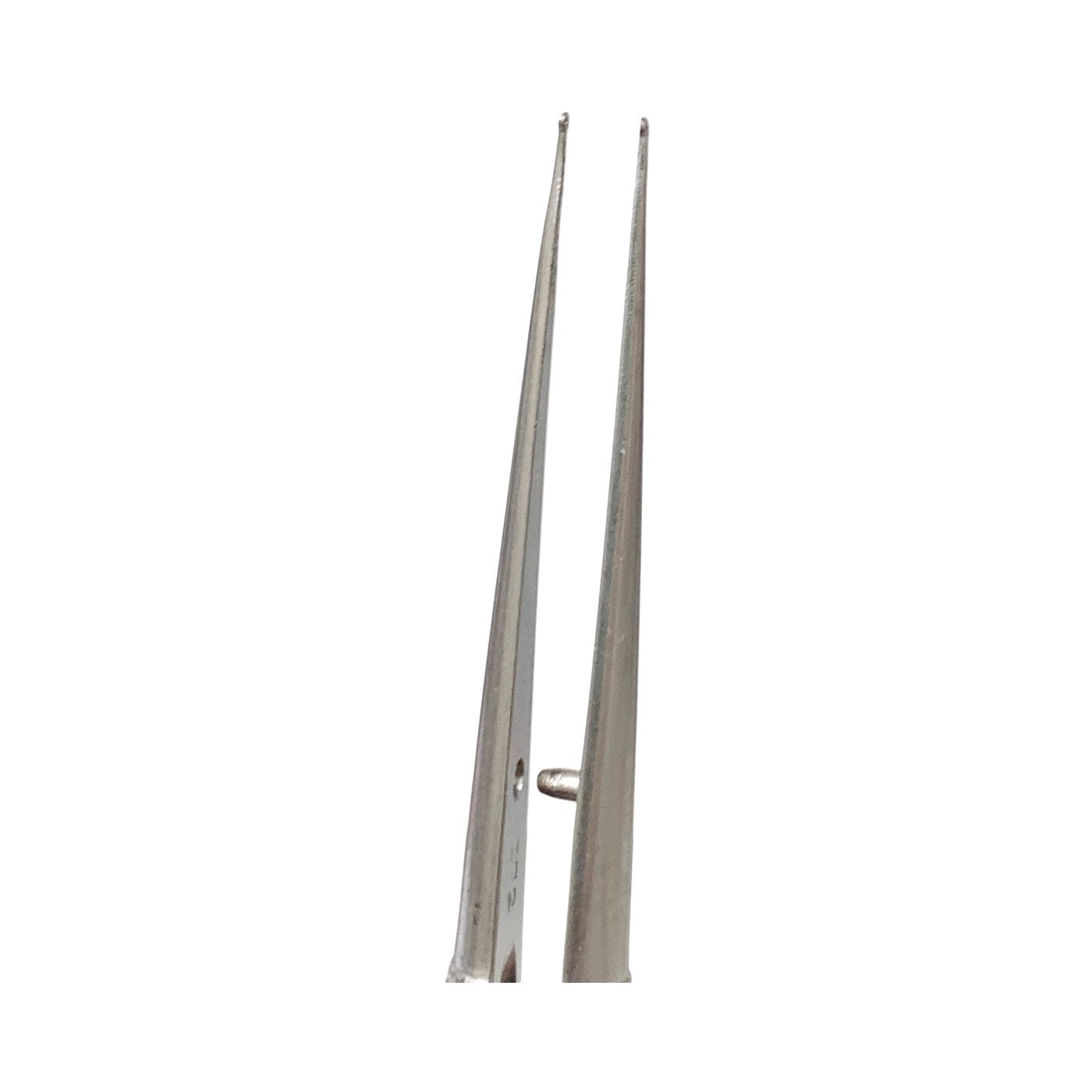 Scanlan Dennis Micro Forceps 1mm Diamond Dust Ring Tip 7.25" 18.5cm 4004-220