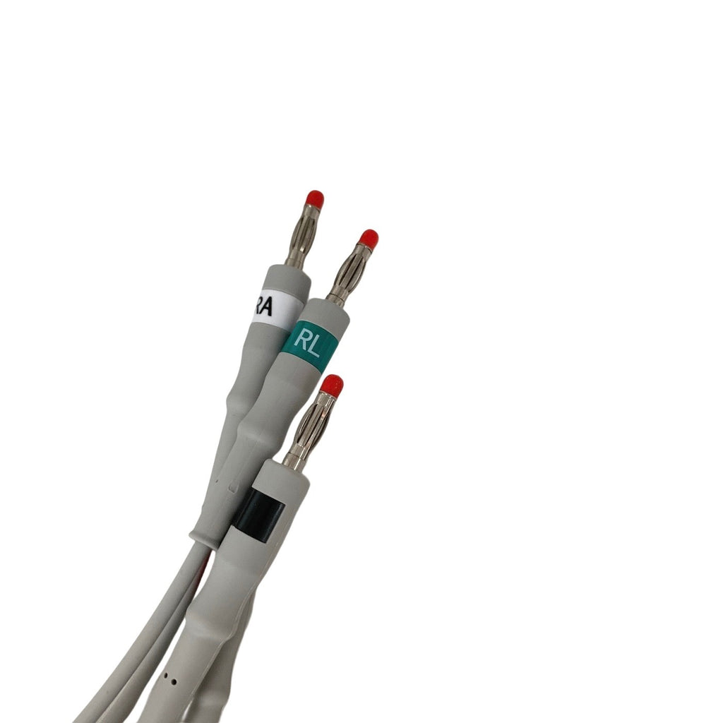 Cables & Sensors LMT10-LB0 10 Lead EKG Leadwire Mortara Compatible AHA 4mm Banan