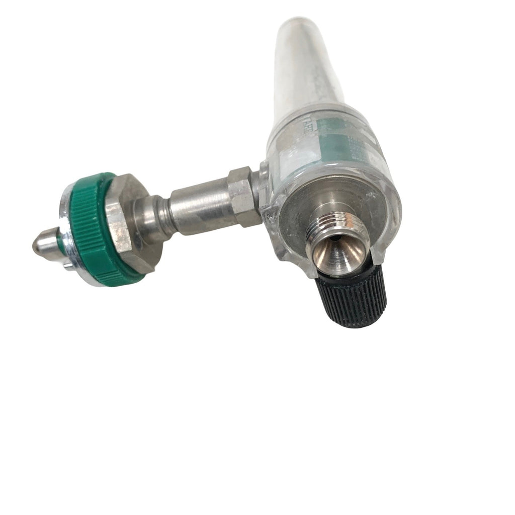 BOC Style Medical Oxygen Flowmeter 0-15 LPM Male Quick Connect O2 Thorpe