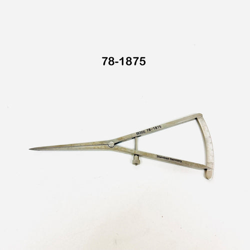 BOSS 78-1875 Castroviejo Caliper – straight 6.5″ instrument