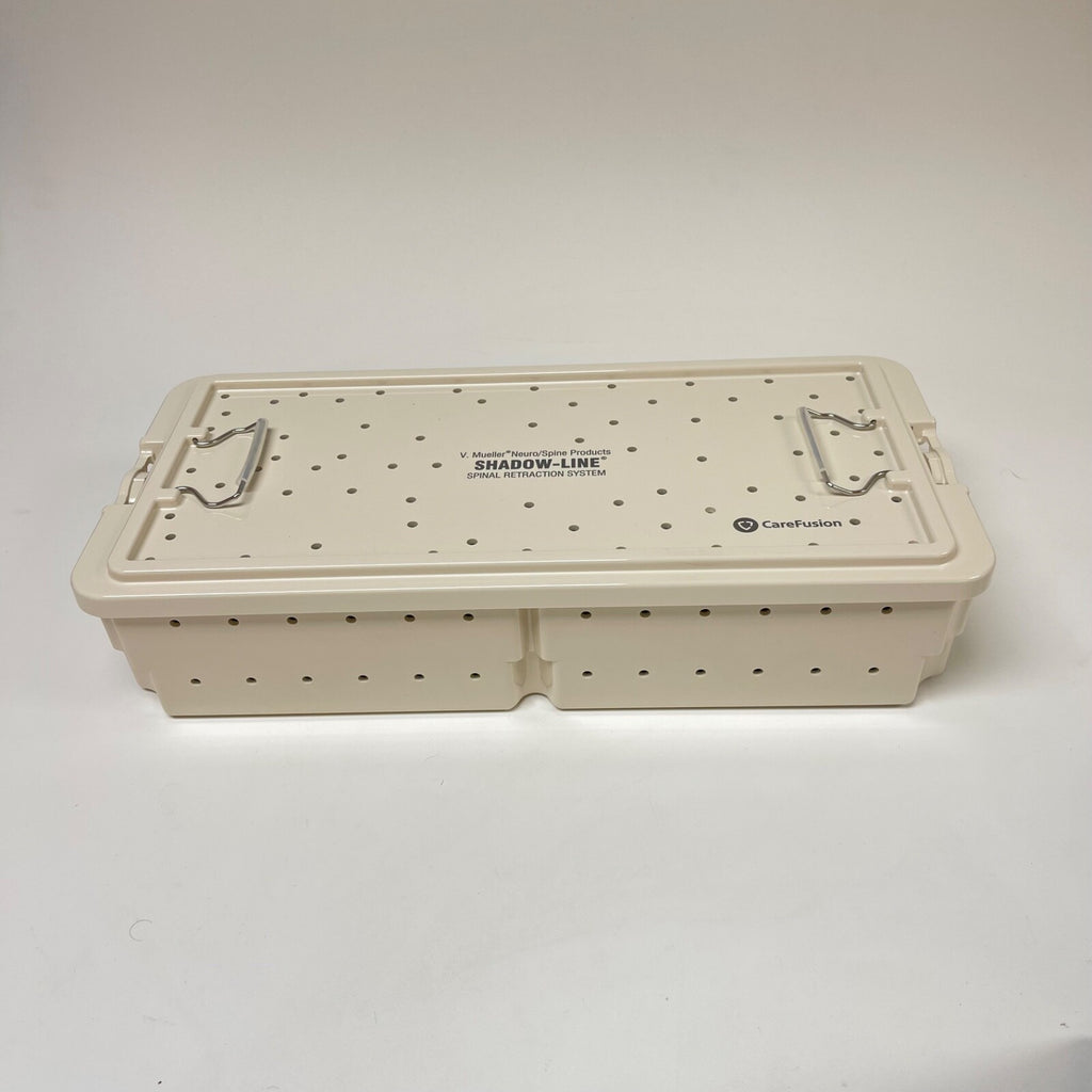 V. Mueller Shadow-Line Spinal Retraction System's Case W/ Insert (TWO)
