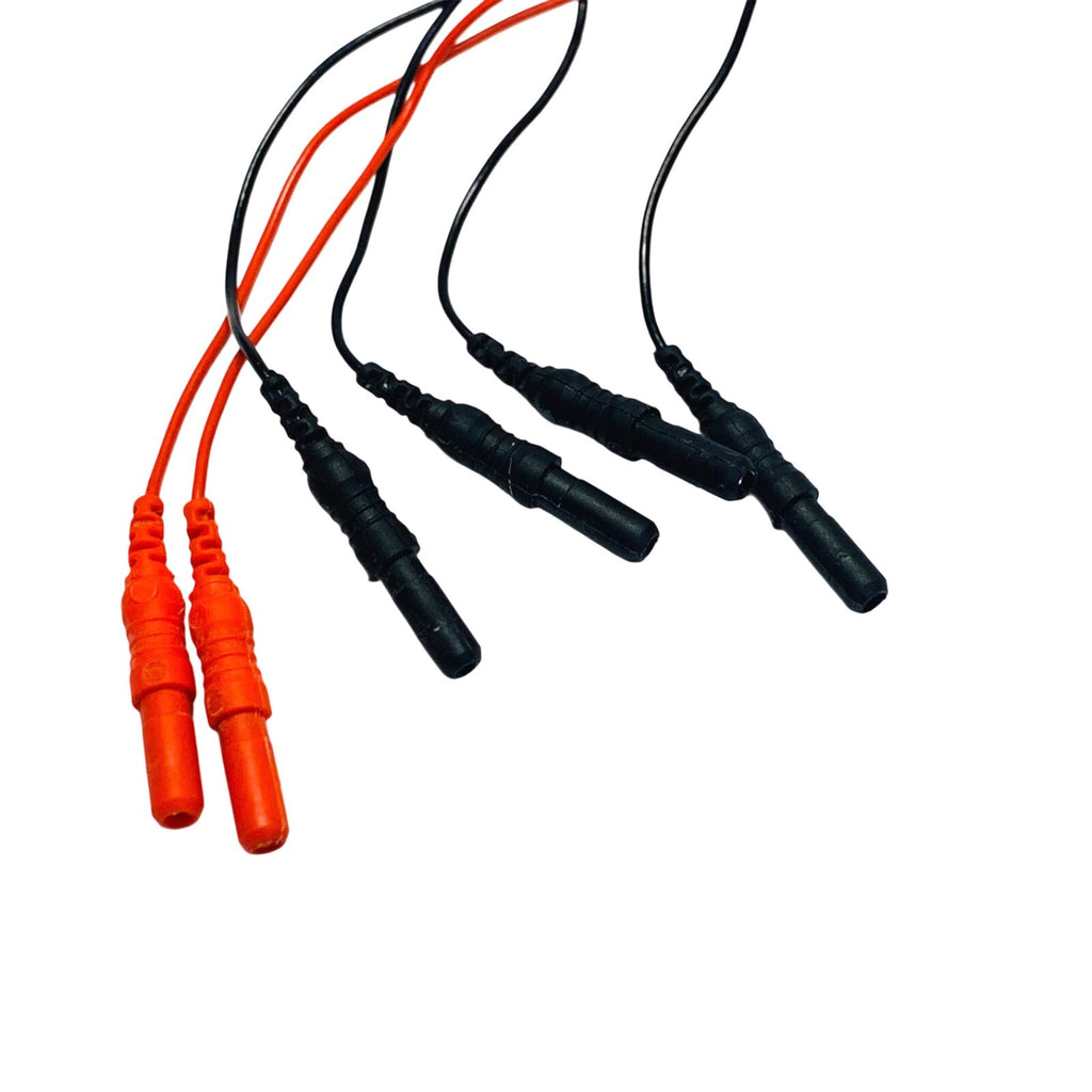 SleepSense Inductive Interface Cable Bundle (3-Pack) - Red & Black