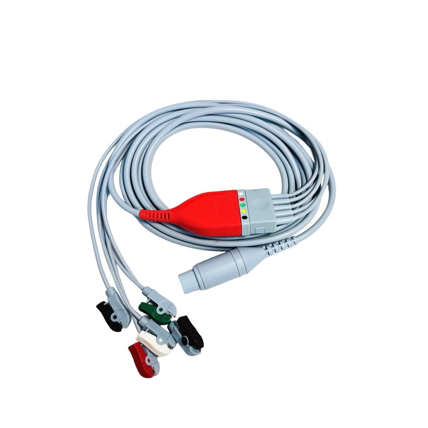 MINDRAY 0012-00-1255-05 Straight 3/5 Lead Ecg Cable - 10 Ft