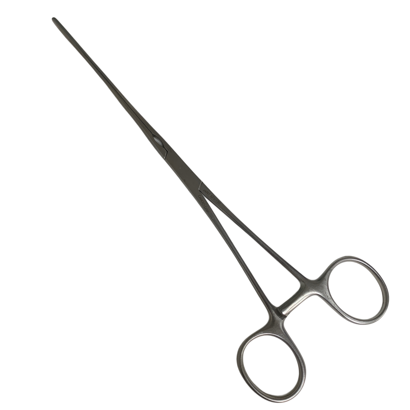 JARIT 325-150. Doyen Intestinal Clamp. Cardio-Grip 3-7/8", Straight, 9-1/2"