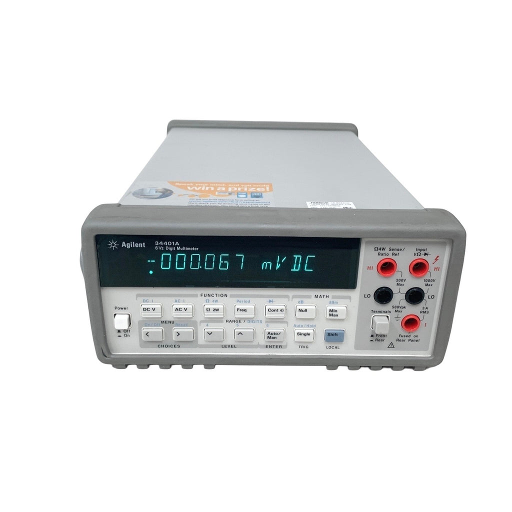 AGILENT REF 34401A, 61/2 Digital Multimeter, 6.5 digit