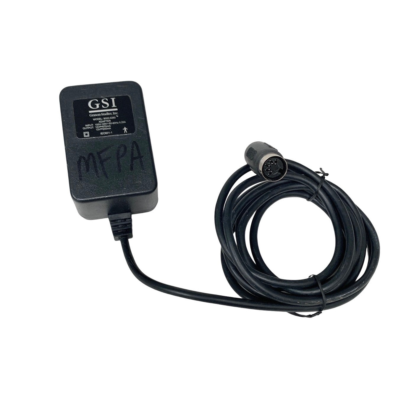 Grason-Stadler REF 8000-0260, 0.25A POWER SUPPLY FOR AUDIOMETER