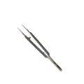 Storz E3192FT Girard Fine Tying Forceps Curved 5mm Platform Ophthalmic Surgical