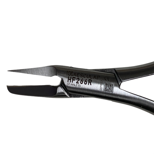 AESCULAP HF266R NAIL SPITTING FORCEPS FOR INGROWN TOE NAILS.