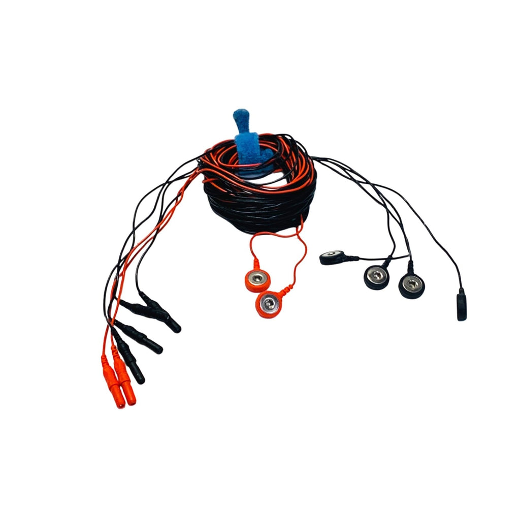 SleepSense Inductive Interface Cable Bundle (3-Pack) - Red & Black