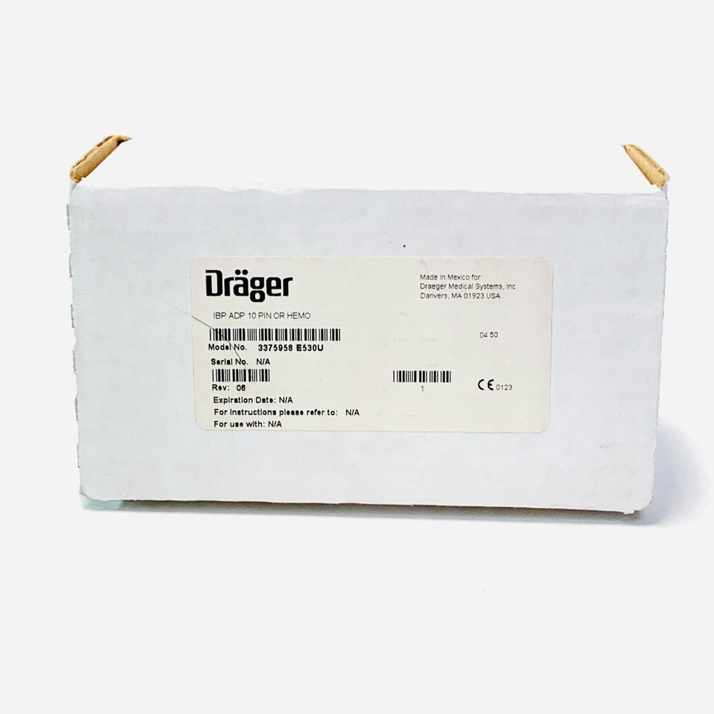 Drager REF 3375958, POD ADAPTER, HEMO/PICCO, 10 PINS