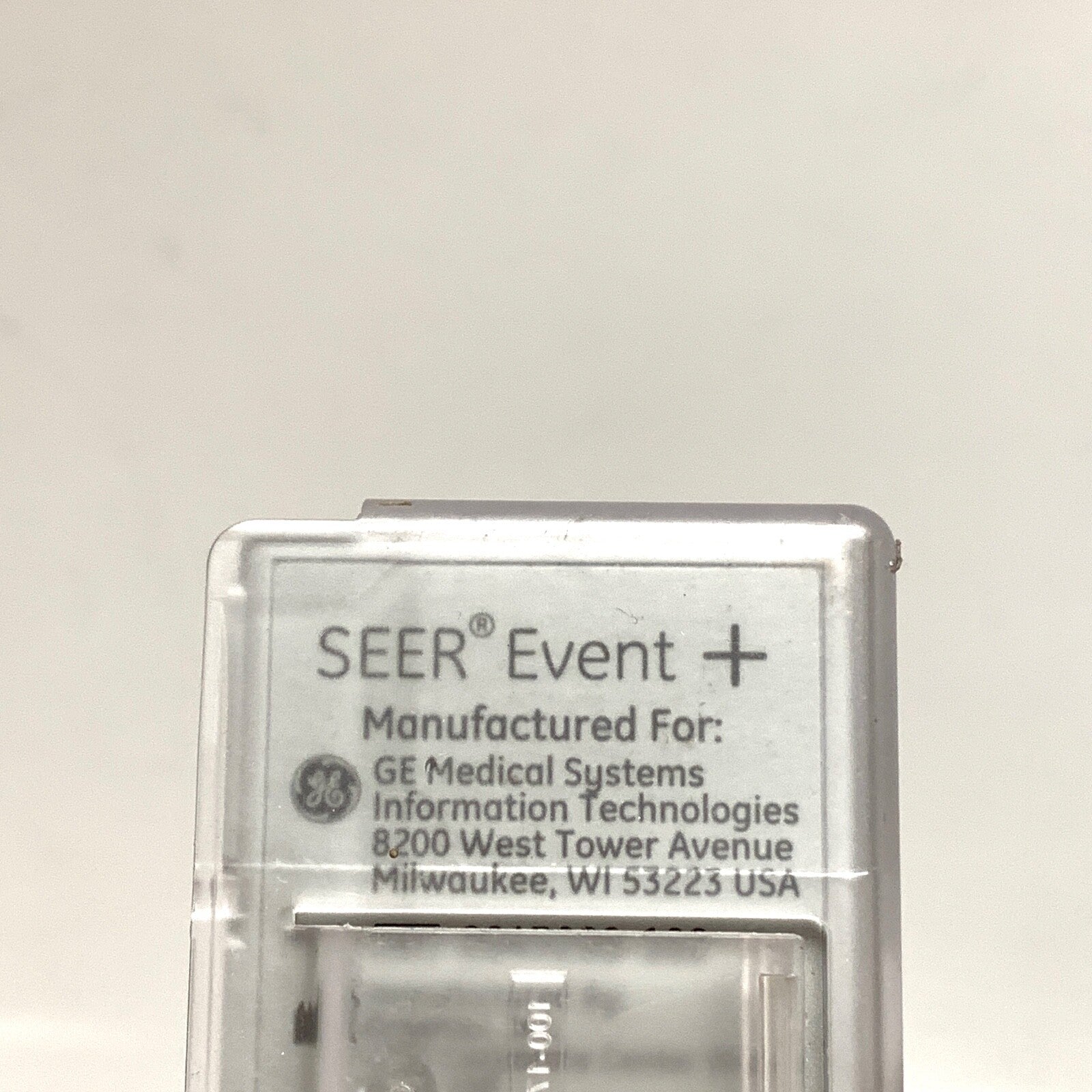 GE SEER Event plus REF 2043290-102, AF Holter Recorder