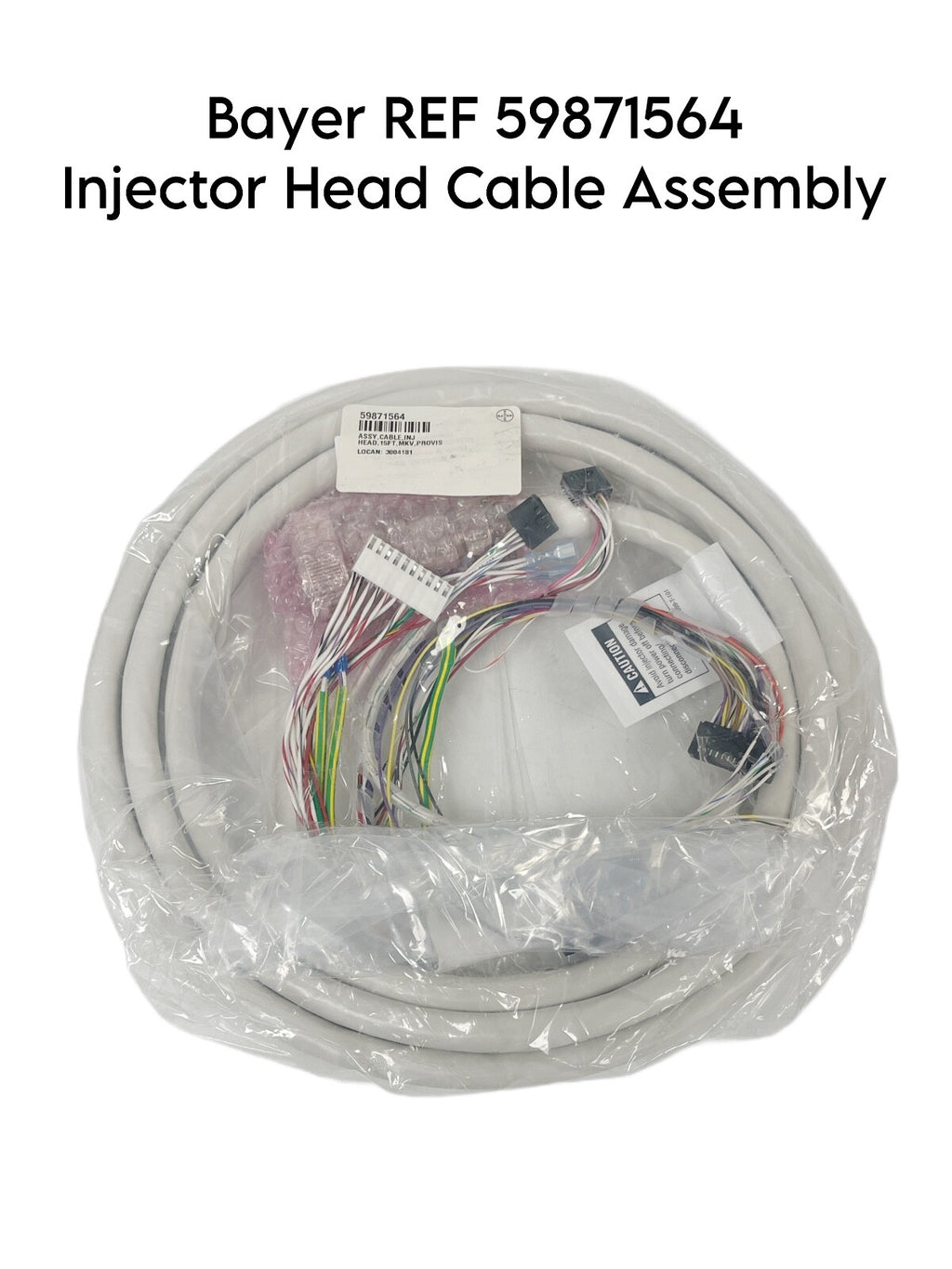 MEDRAD / Bayer REF 59871564 Injector Head Cable Assembly Of Mark V Provis