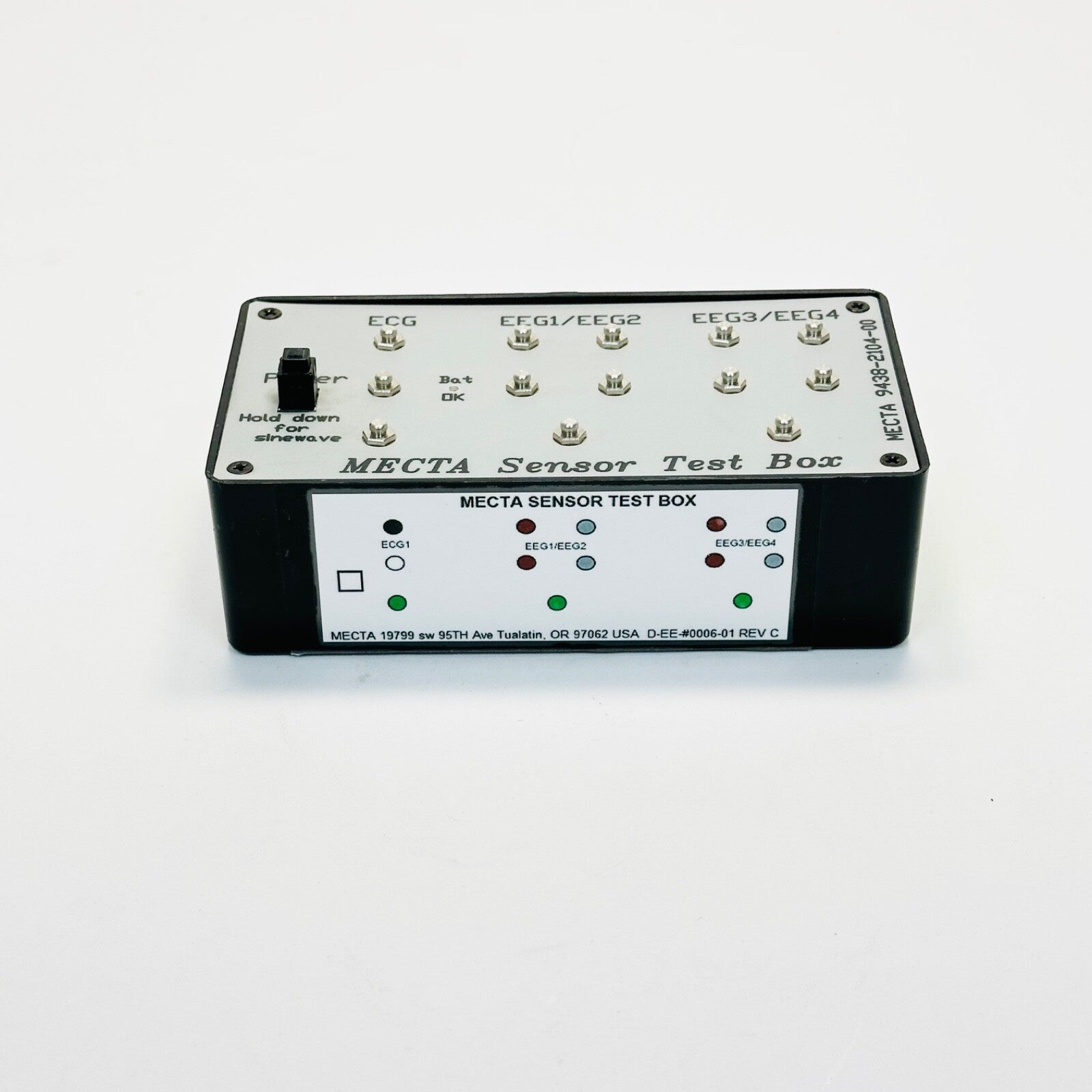 Mecta 9438-2104-00 Spectrum Sensor Test Box