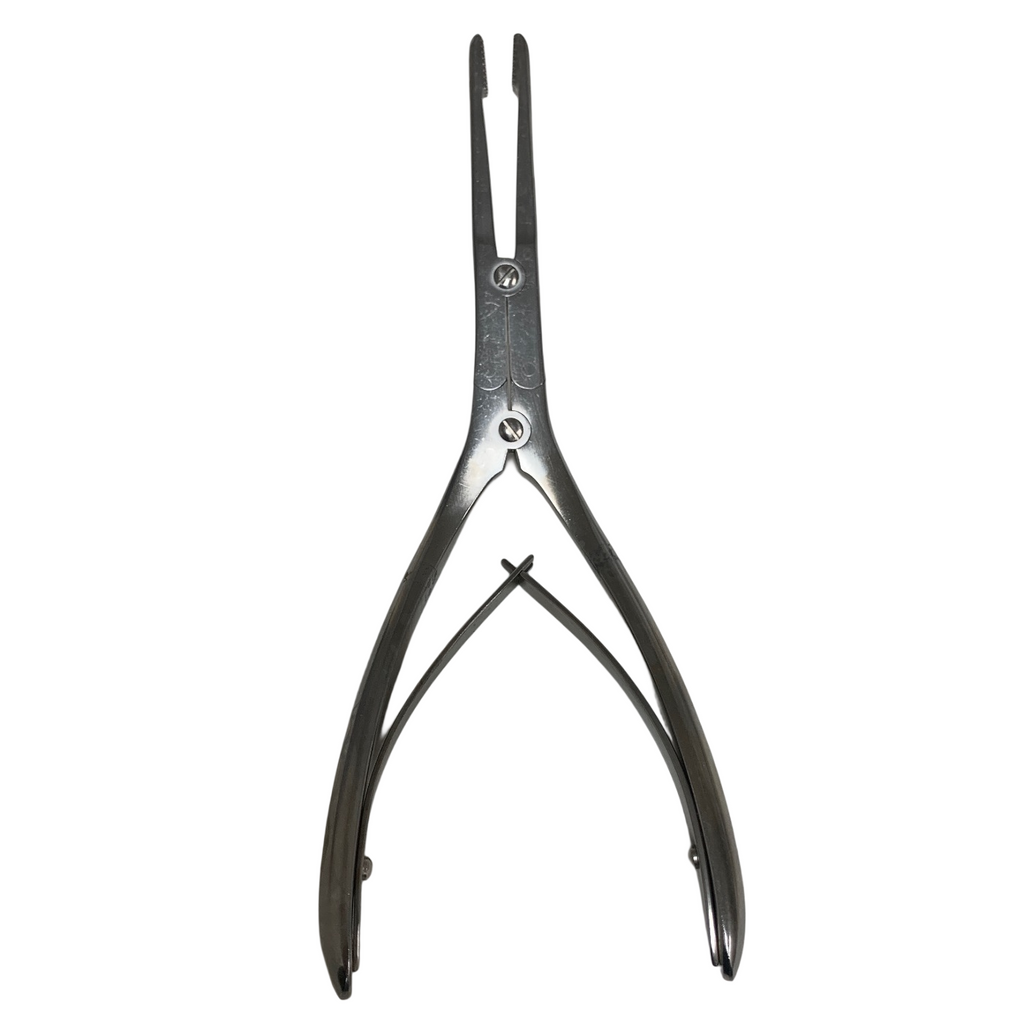 V. Mueller RH-1790 Rubin Septum Morselizer 10" Double Action ENT Forceps