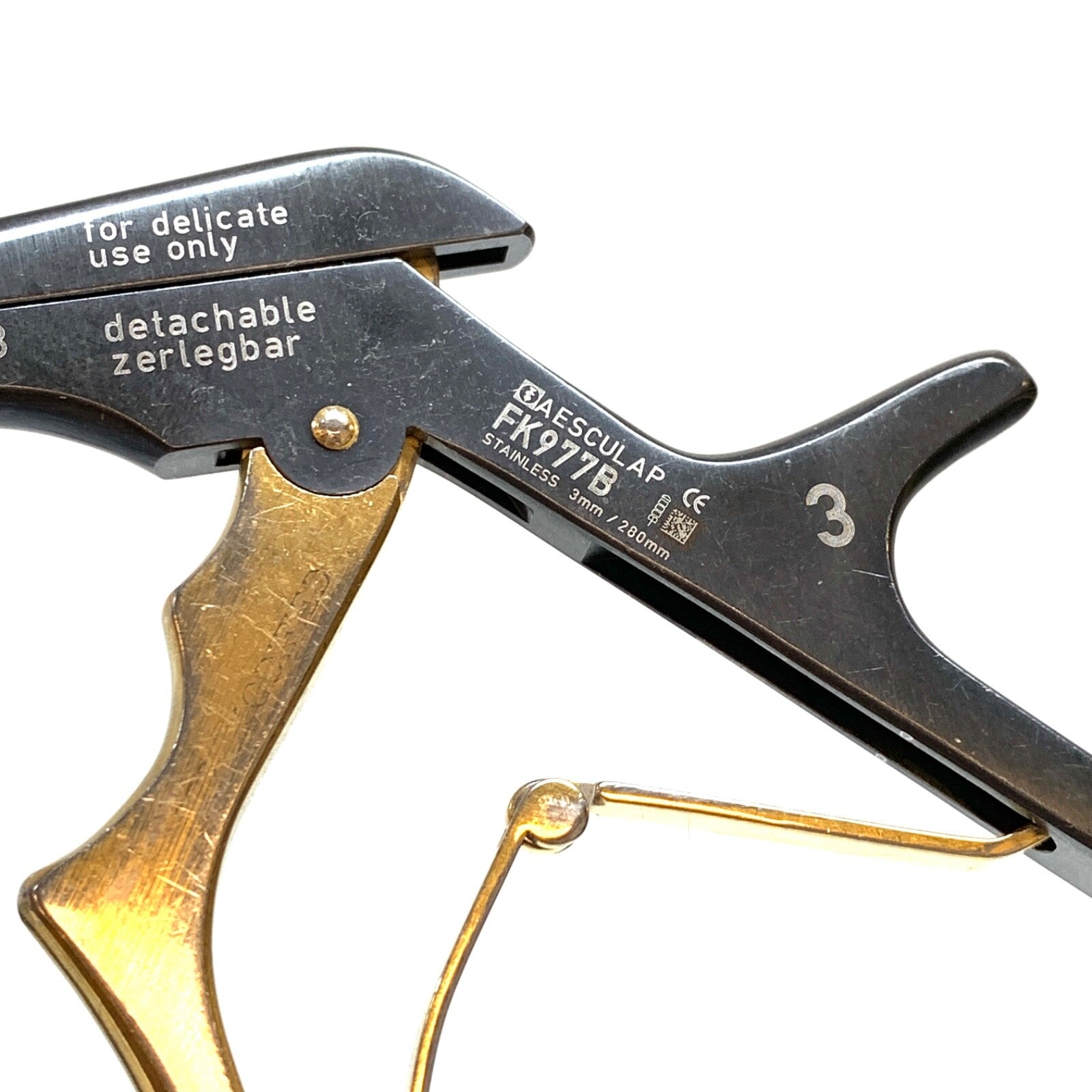 Aesculap REF FK977B, 3mm/280mm Kerrison Bone Punch