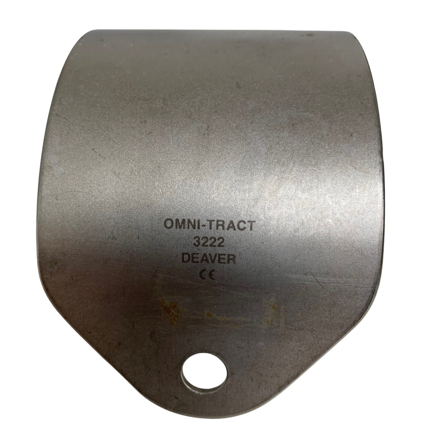 OMNI TRACT 3222 DEAVER Retractor Blade, Wide, w/ Hole