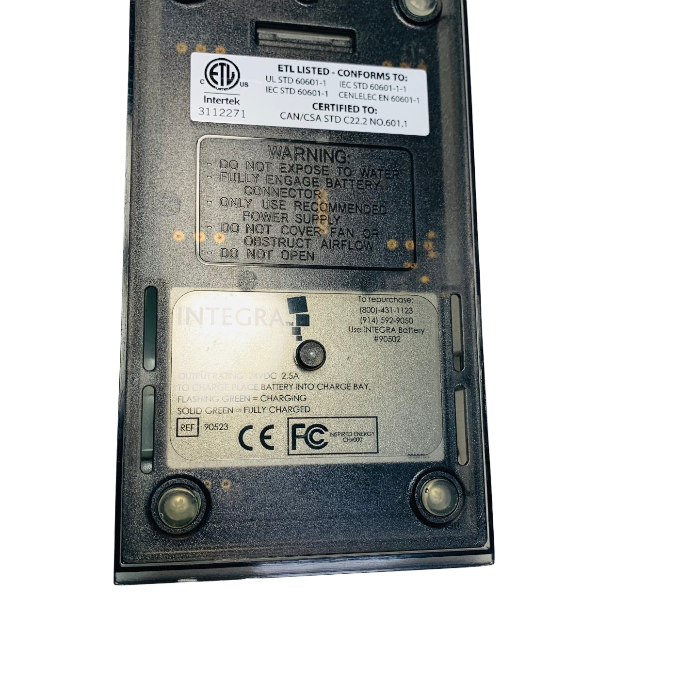 Integra REF 90523, LED BATTERY CHARGER