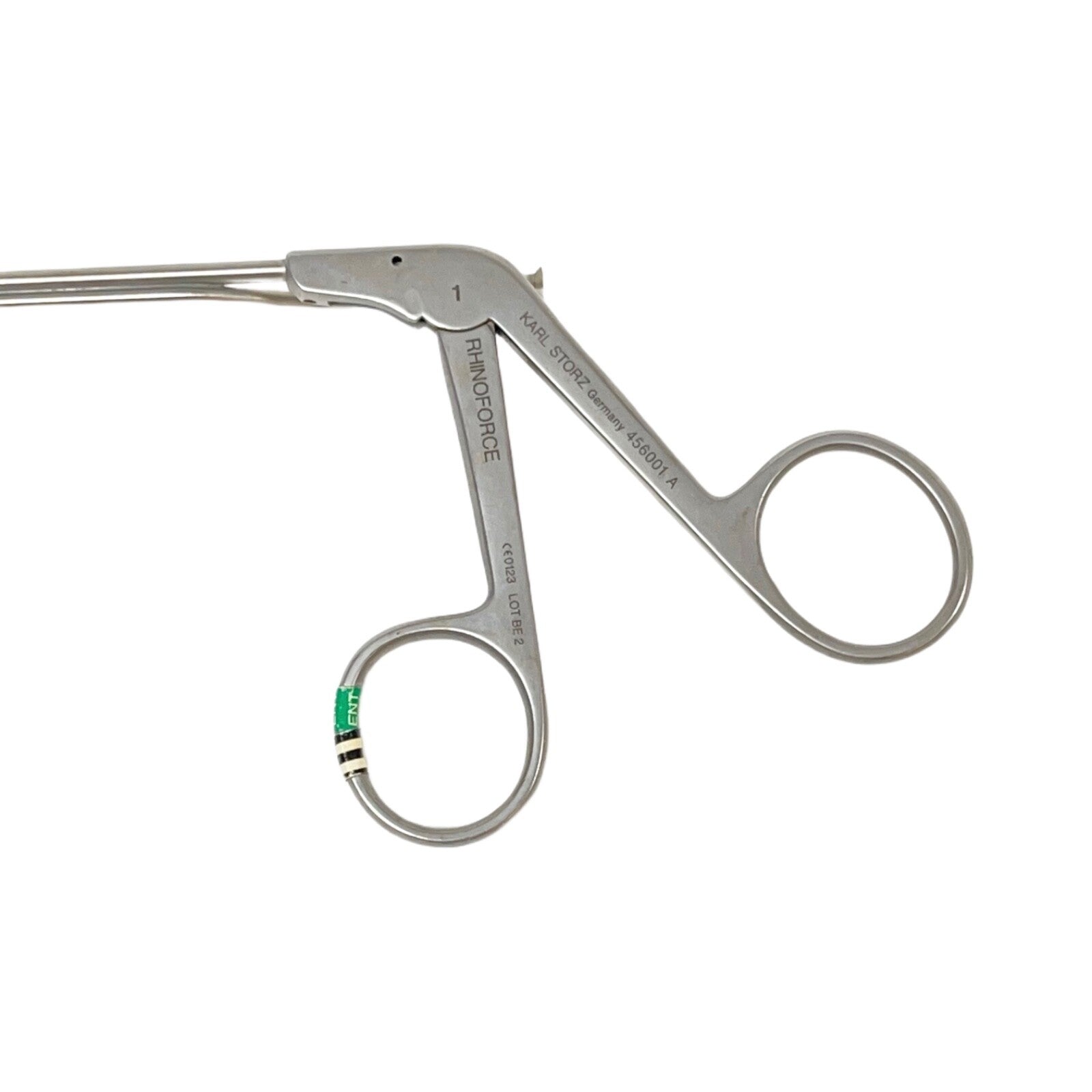 K. Storz 456001 A Kennedy-Blakesley Rhinoforce II Punch /Forcep W/ Suct. Channel