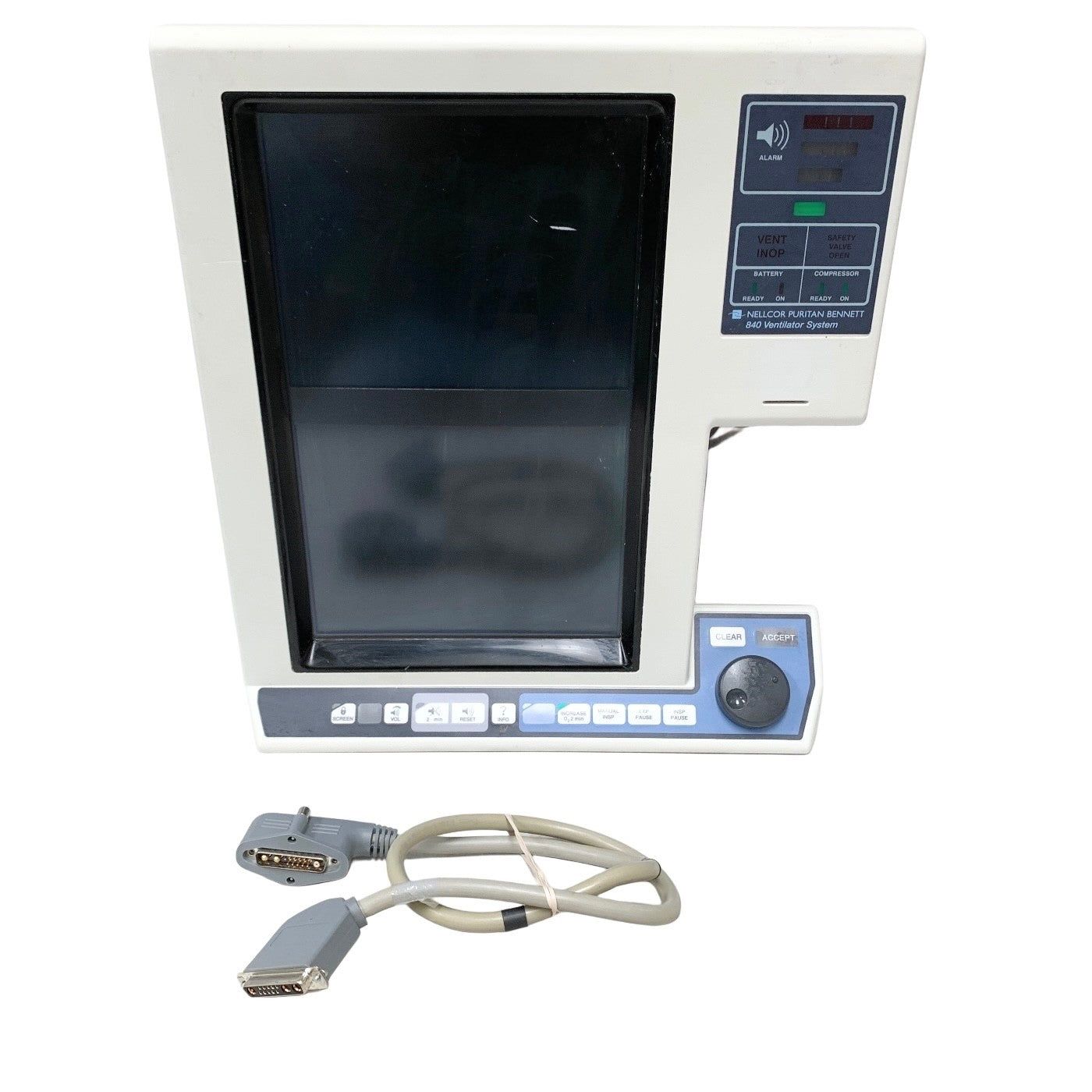 Puritan Bennett 840 Ventilator System Monitor Screen Unit AS-IS No Power Supply