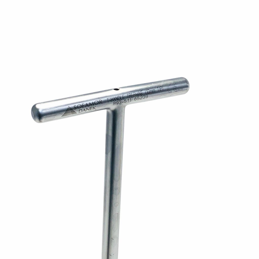 893-511 Medtronic T-Handle Trephine 10mm Tip Instrument