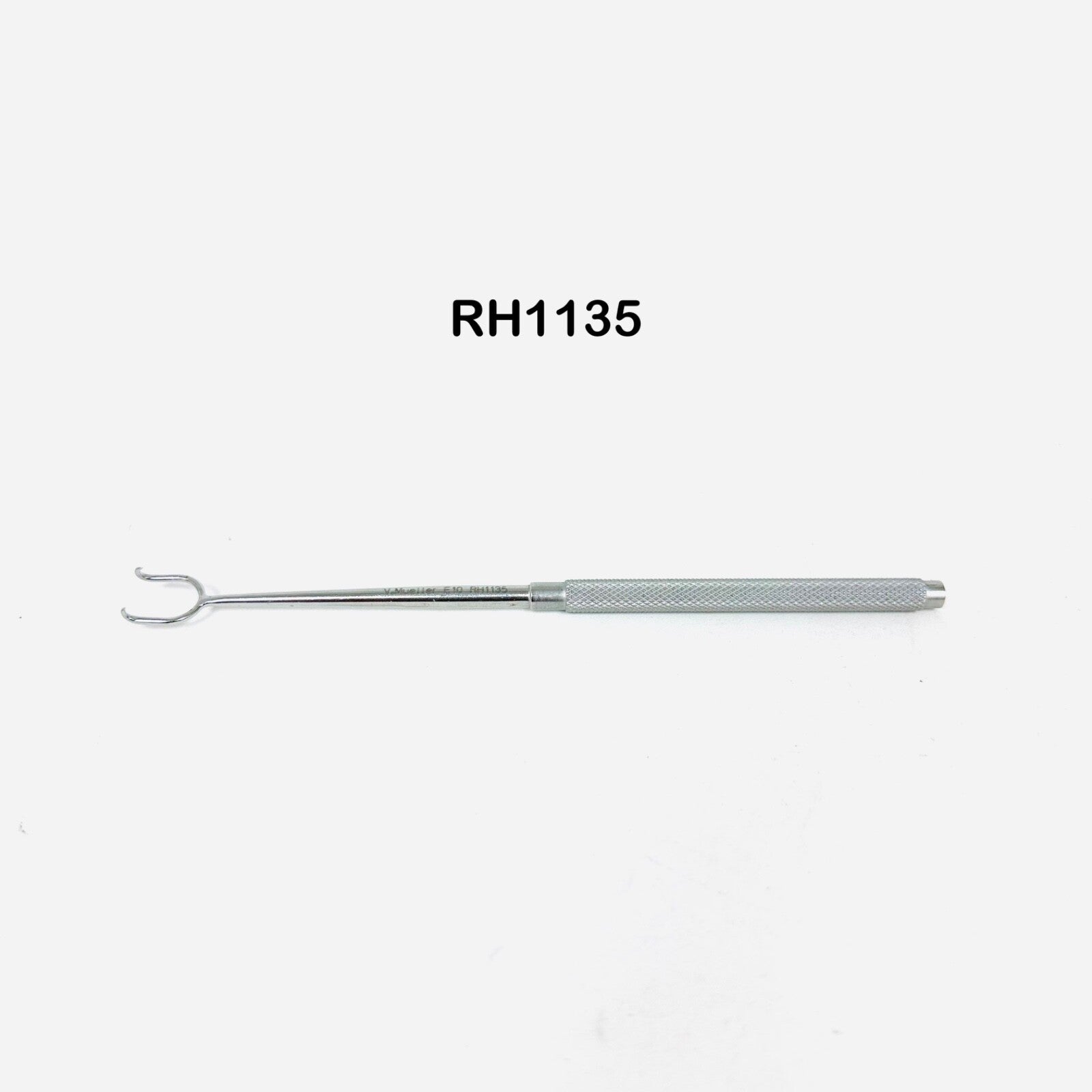 V. Mueller RH1135 Nasal Tenaculum Hook, Dbl Prongs,  6-3/8 Inch Instrument