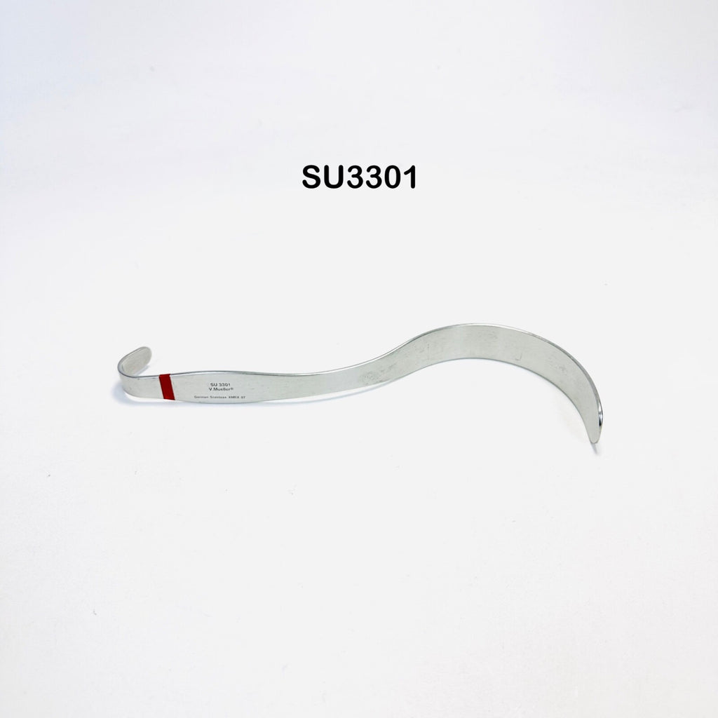 V. Mueller SU3301 Deaver Retractor, 10" Length x 1" Wide Instrument