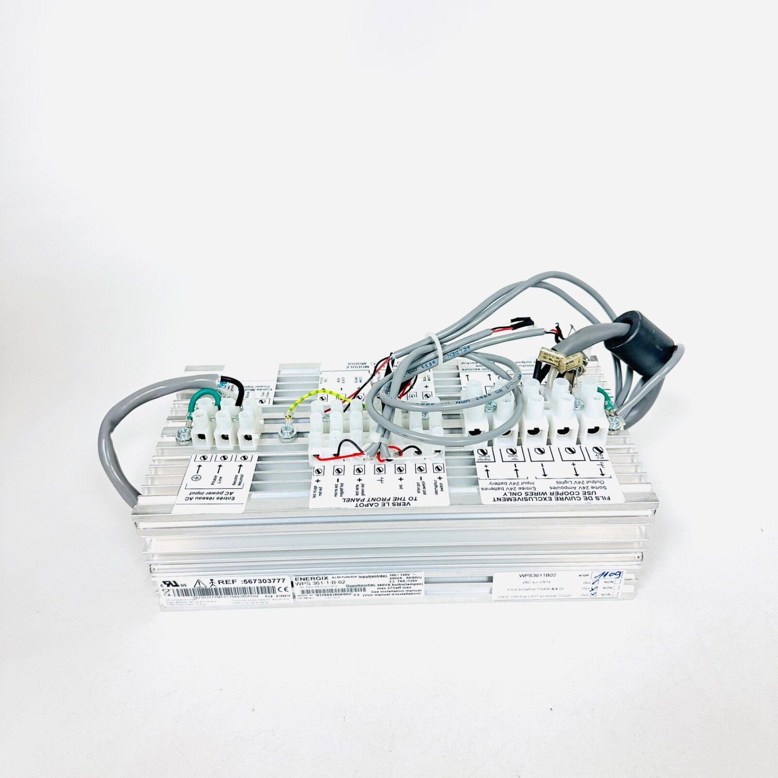 Getinge USA ARD567303777 Energix WPS 361-1-B-02 Power Supply For Surgical Light