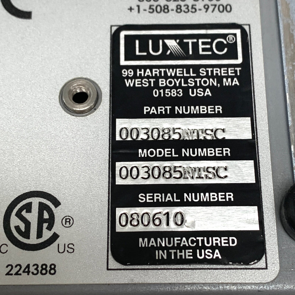 Luxtec DLX 3085-NTSC Camera Processor