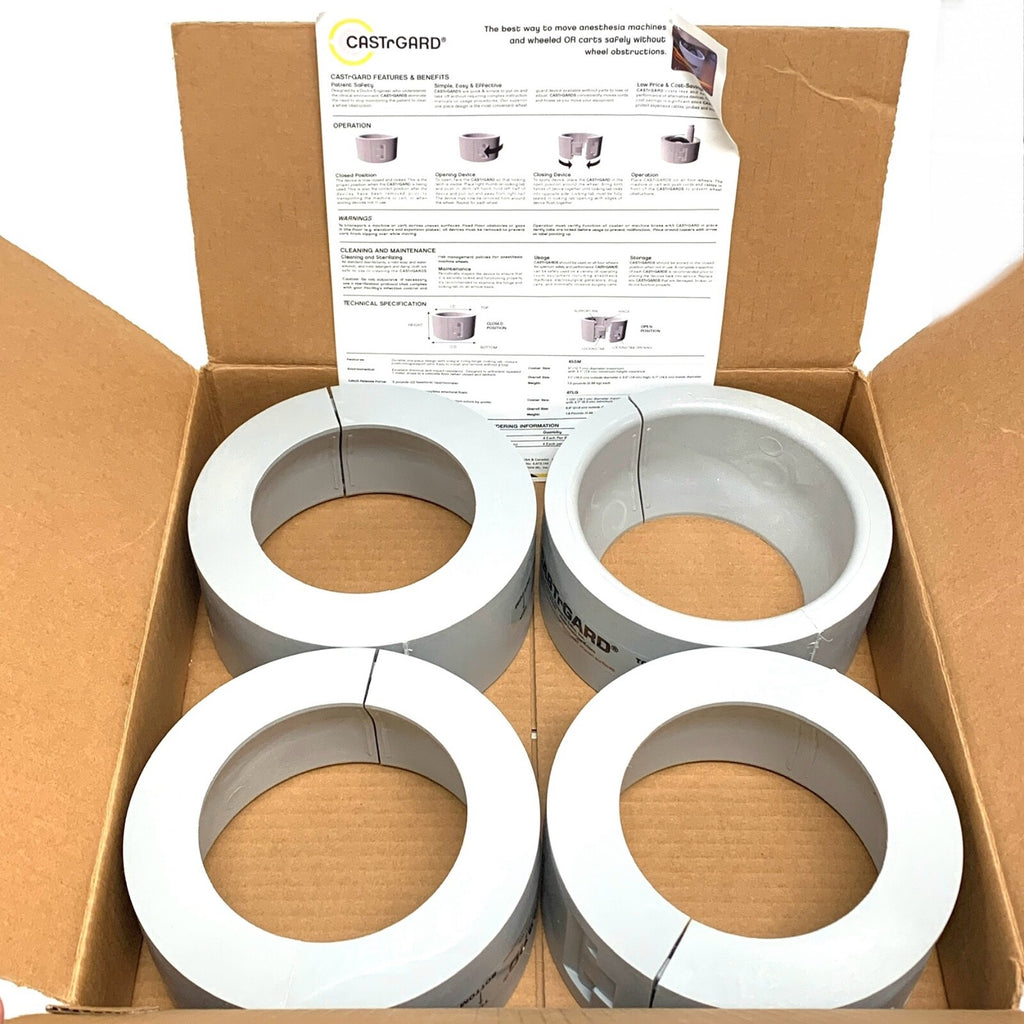 Innovative Research REF 45SM GREY, Castrgard Wheel Guards, Set of 4, NEW