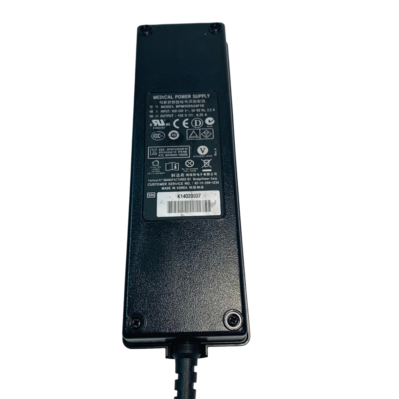 NDS REF BPM150S24F10, Medical Power Supply 24V Power Supply FOR MONITOR
