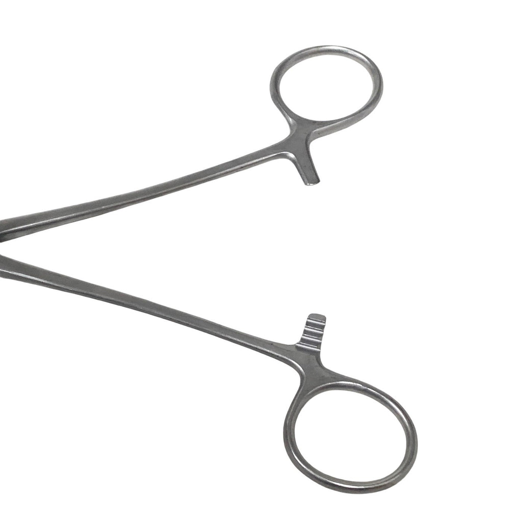 V. Mueller SU2814 Ochsner Artery Forceps 8" Curved 1x2 Teeth Kocher Hemostat