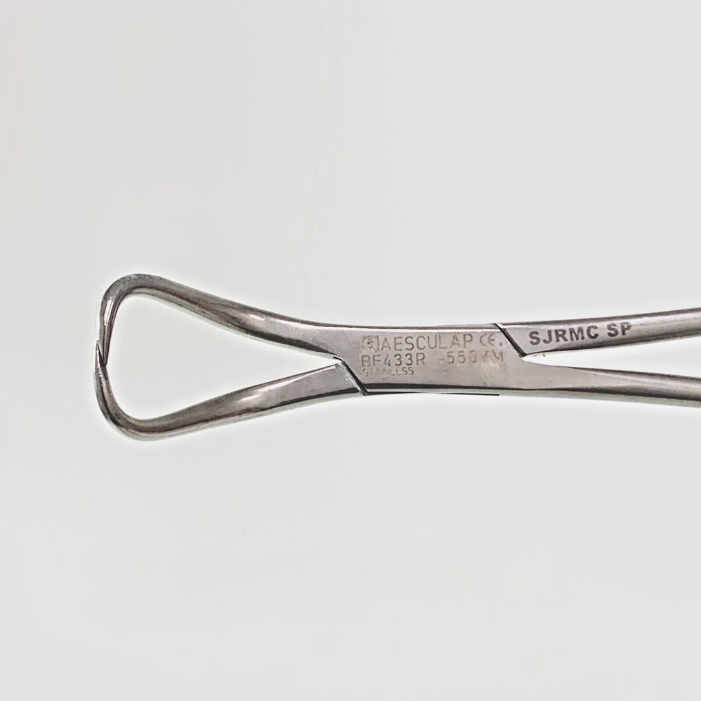 Aesculap REF BF433R, Backhaus Towel Clamp 5.25"