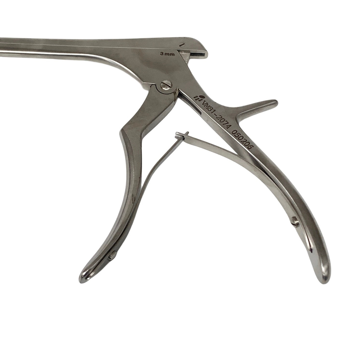 V. Mueller REF VM81-2074, 3MM Rongeur, 40 DEGREE UPBITING