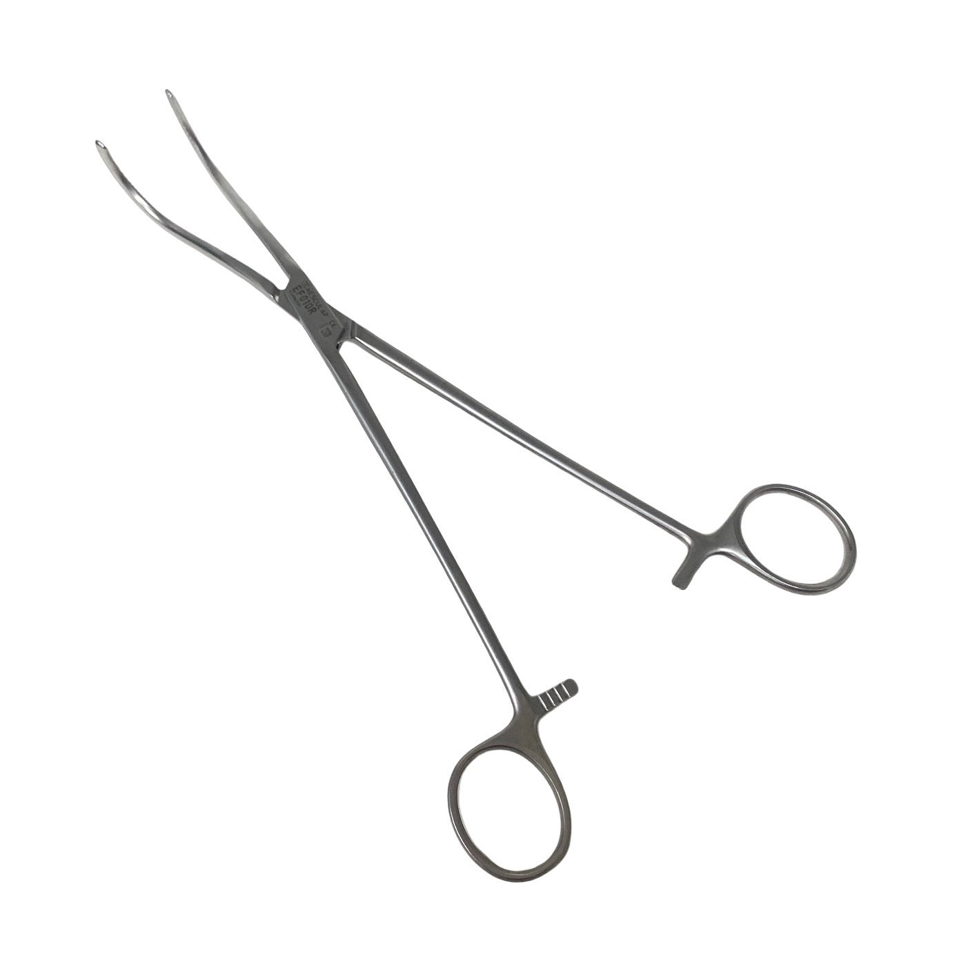 Aesculap EF010R Guyon Kidney Clamp 9.5" 240mm Double Curved Surgical Urology Too
